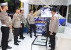 Kapolres Barru Tinjau Operasional Pos Lilin Jelang Tahun Baru