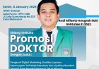 Putra Mantan Kasat Narkoba Barru Bersiap Jalani Promosi Doktoral UMI Makassar
