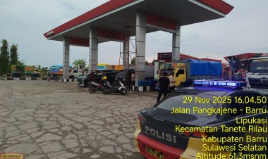 SPBU Garessi Barru Bantah Tuduhan Utamakan Jerigen dan Dibekingi Petugas